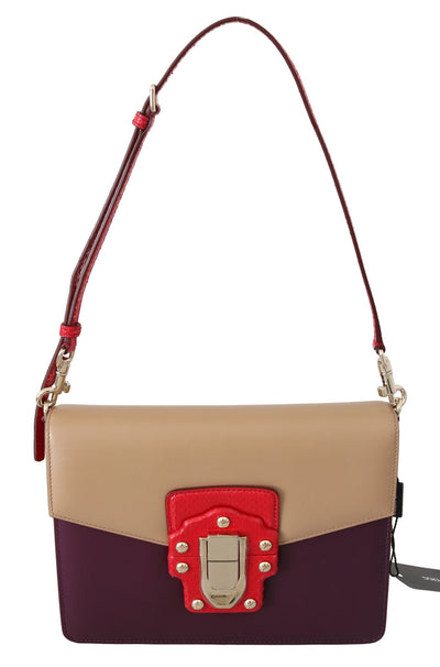 Dolce & Gabbana Exquisite LUCIA Leather Shoulder Bag - Masuh best bargains 