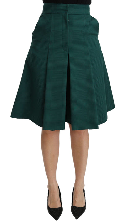 Dolce & Gabbana Elegant High Waist Knee Length Skirt - Masuh best bargains 