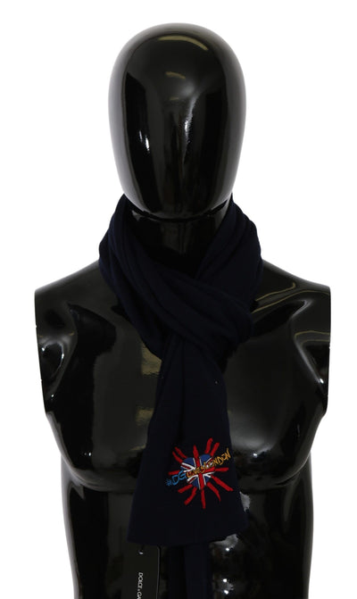 Dolce & Gabbana Elegant Virgin Wool Men's Scarf - Masuh best bargains 