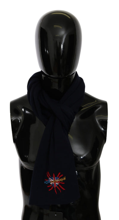 Dolce & Gabbana Elegant Virgin Wool Men's Scarf - Masuh best bargains 