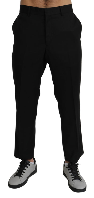Dolce & Gabbana Elegant Slim Fit Formal Trousers - Masuh best bargains 