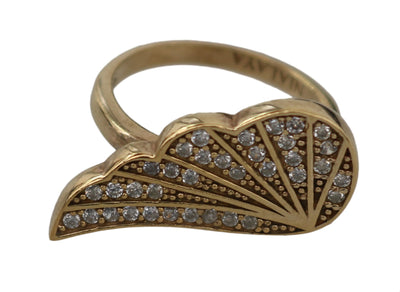 Nialaya Elegant Gold-Crystal Embellished Ring - Masuh best bargains 