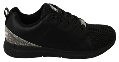 Philipp Plein Elegant Black Gisella Sneakers - Masuh best bargains 