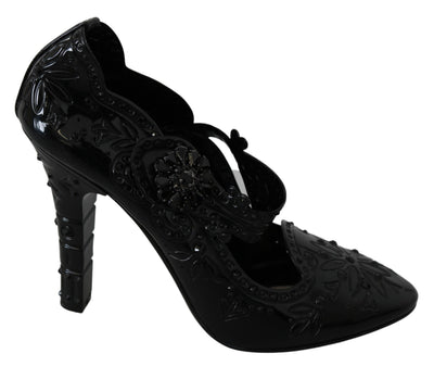 Dolce & Gabbana Elegant Crystal Embellished Cinderella Pumps - Masuh best bargains 