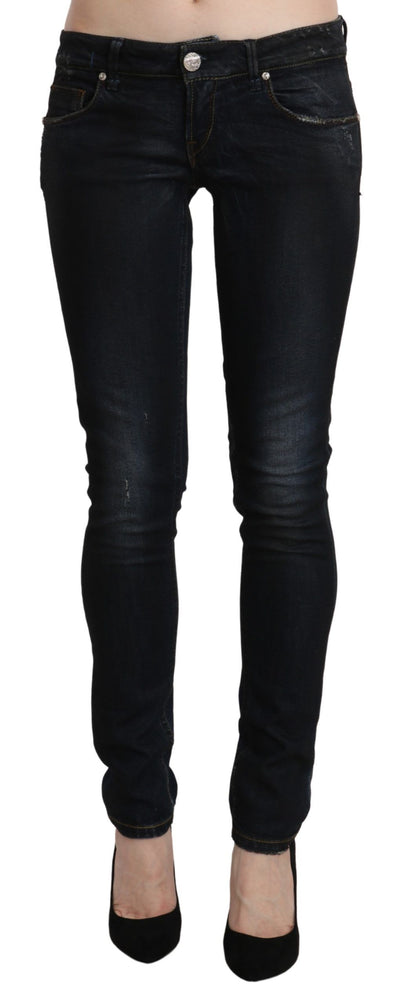 Acht Sleek Black Washed Skinny Jeans - Masuh best bargains 