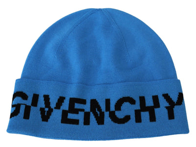 Givenchy Chic Woolen Beanie with Signature Black Logo - Masuh best bargains 