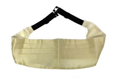 Dolce & Gabbana Exclusive White Silk Evening Cummerbund - Masuh best bargains 