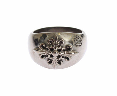 Nialaya Sterling Silver Rhodium Men's Statement Ring - Masuh best bargains 