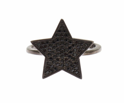 Nialaya Exquisite Sterling Silver CZ Crystal Ring - Masuh best bargains 