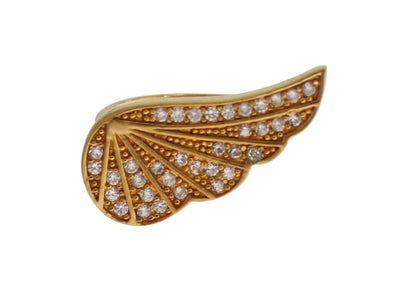 Nialaya Glamorous Gold Plated Crystal Ring - Masuh best bargains 