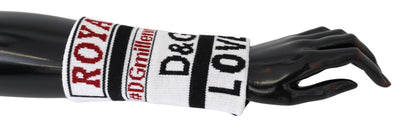 Dolce & Gabbana Multicolored Virgin Wool Wrist Wrap - Masuh best bargains 