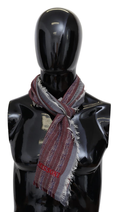 Missoni Chic Multicolor Wool Blend Designer Scarf - Masuh best bargains 
