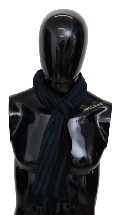 Missoni Elegant Multicolor Wool Scarf with Fringes - Masuh best bargains 