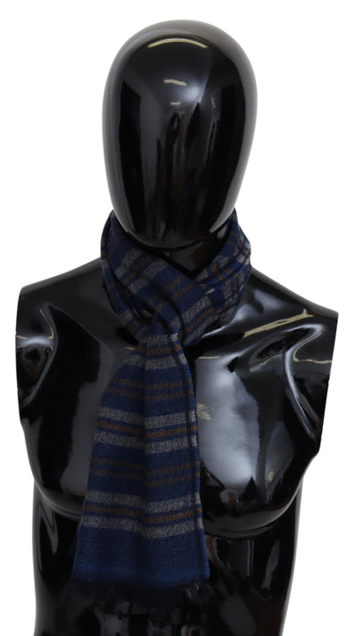 Missoni Chic Multicolor Wool Scarf Unisex Fringed Design - Masuh best bargains 