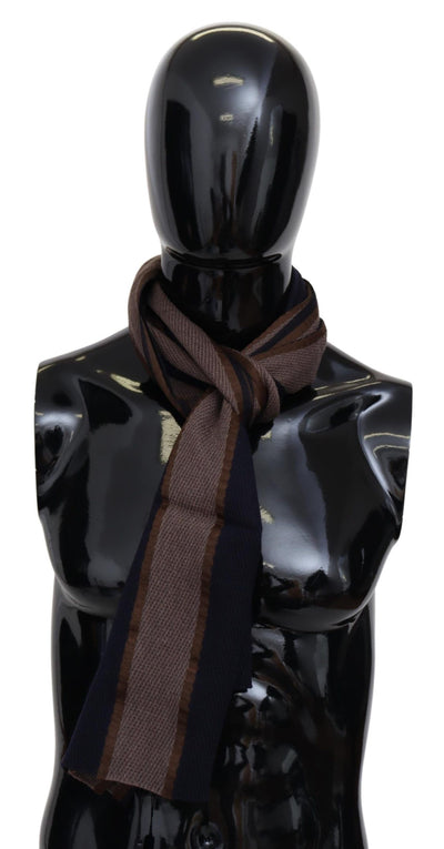 Missoni Elegant Striped Wool Scarf - Masuh best bargains 