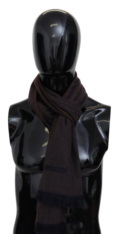 Missoni Elegant Cashmere Unisex Fringed Scarf - Masuh best bargains 