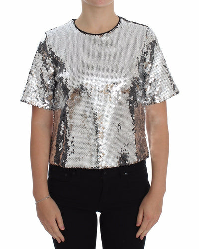 Dolce & Gabbana Sequined Elegance Blouse - Masuh best bargains 