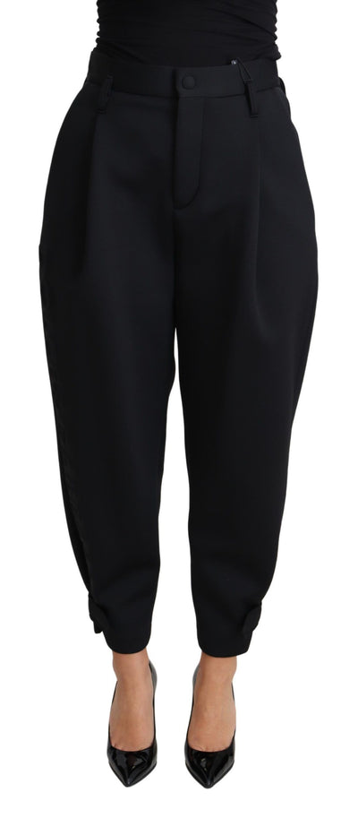 Dolce & Gabbana Elegant High-Waist Cropped Trousers - Masuh best bargains 