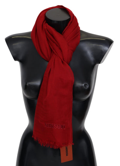 Missoni Luxurious Cashmere Patterned Scarf - Masuh best bargains 