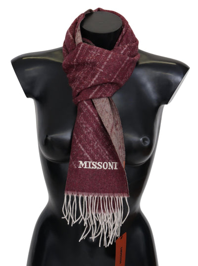 Missoni Elegant Cashmere Fringed Scarf - Masuh best bargains 
