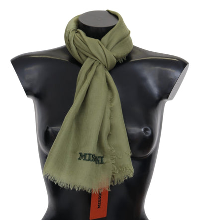 Missoni Elegant Cashmere Fringed Scarf - Masuh best bargains 