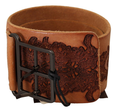Scervino Street Classy Double Buckle Genuine Leather Belt - Masuh best bargains 