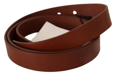 Costume National Elegant Brown Leather Fashion Belt - Masuh best bargains 