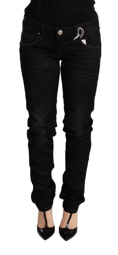 Acht Sleek Black Wash Skinny Jeans - Masuh best bargains 