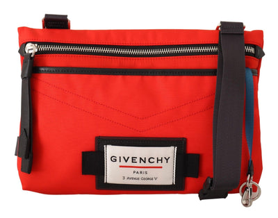 Givenchy Chic Red and Black Downtown Crossbody Bag - Masuh best bargains 