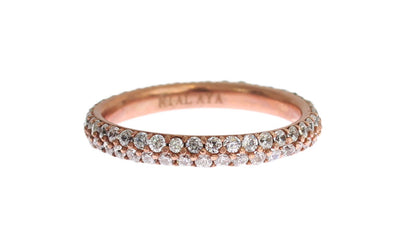 Nialaya Chic Pink Crystal-Encrusted Silver Ring - Masuh best bargains 