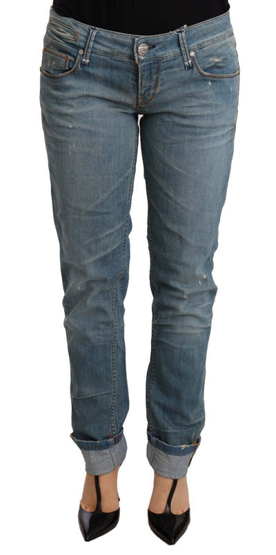 Acht Chic Washed Cotton Denim with Folded Hem - Masuh best bargains 
