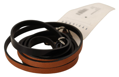 Costume National Elegant Brown Leather Fashion Belt - Masuh best bargains 