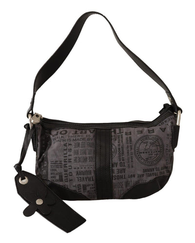 WAYFARER Chic Gray Fabric Shoulder Handbag - Masuh best bargains 