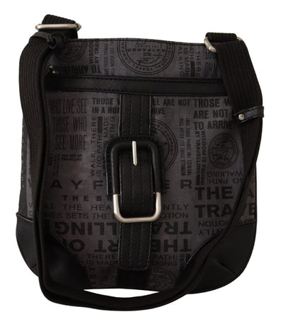 WAYFARER Chic Gray Fabric Crossbody Bag - Masuh best bargains 