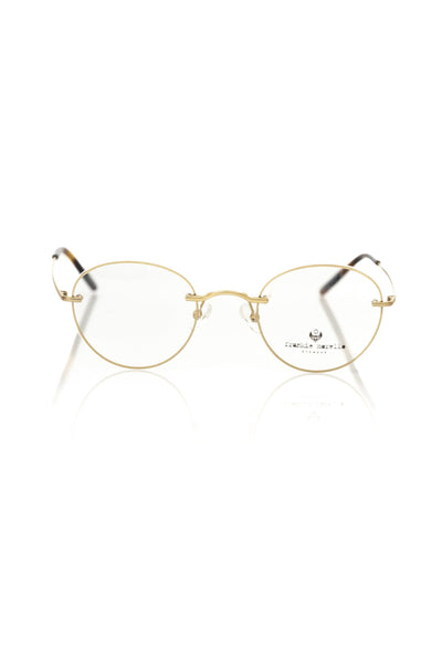 Frankie Morello Gold Metallic Unisex Frame - Masuh best bargains 