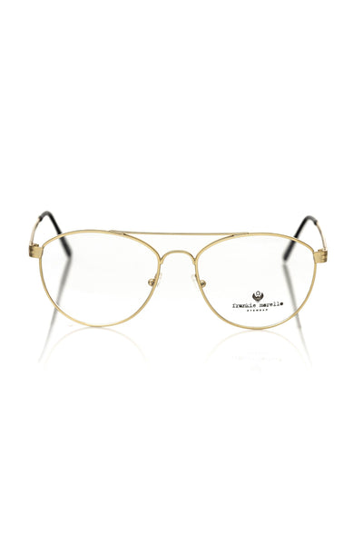 Frankie Morello Gold Metallic Unisex Frame - Masuh best bargains 