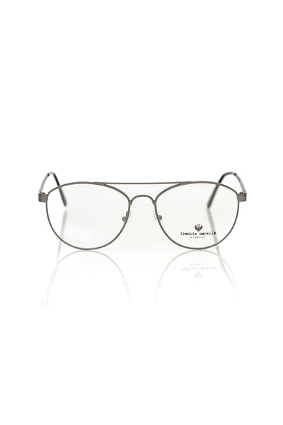 Frankie Morello Gray Metallic Unisex Frame - Masuh best bargains 
