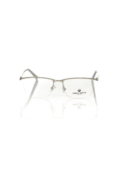 Frankie Morello Silver Metallic Unisex Frame - Masuh best bargains 