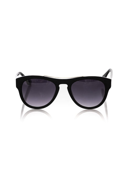 Frankie Morello Black Acetate Men Sunglass - Masuh best bargains 