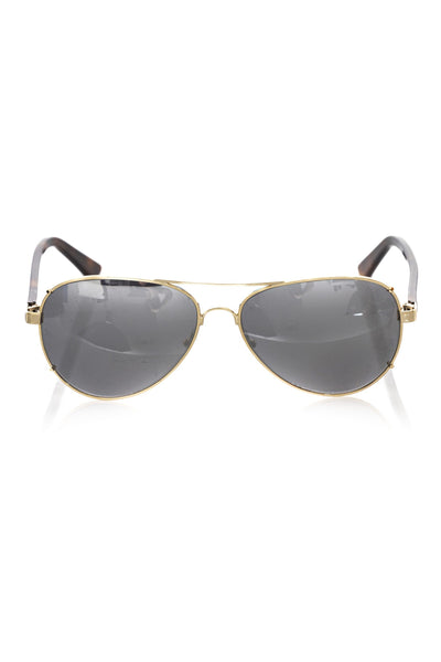 Frankie Morello Gold Metallic Fiber Men's Sunglass - Masuh best bargains 