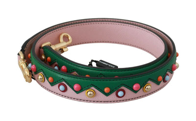 Dolce & Gabbana Elegant Multicolor Leather Shoulder Strap - Masuh best bargains 