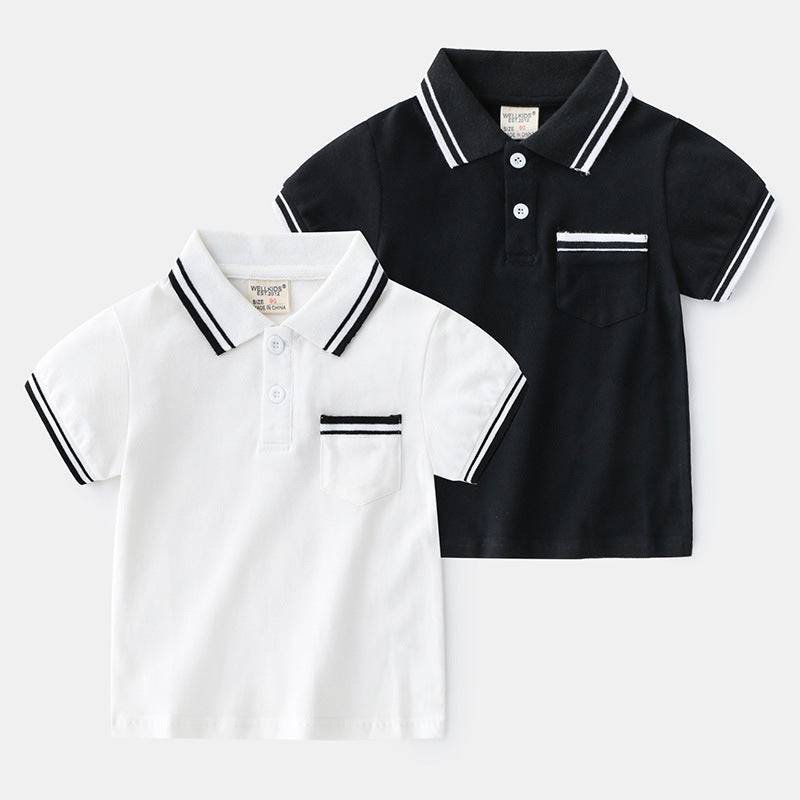 Boys' T-Shirt Summer Polo Shirt - Masuh best bargains 