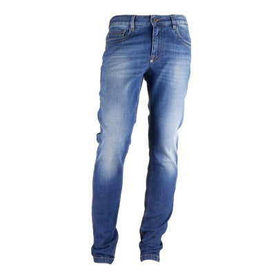 Bikkembergs Sleek Dark Blue Regular Fit Jeans - Masuh best bargains 