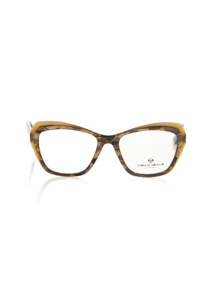 Frankie Morello Beige Acetate Women Frame - Masuh best bargains 