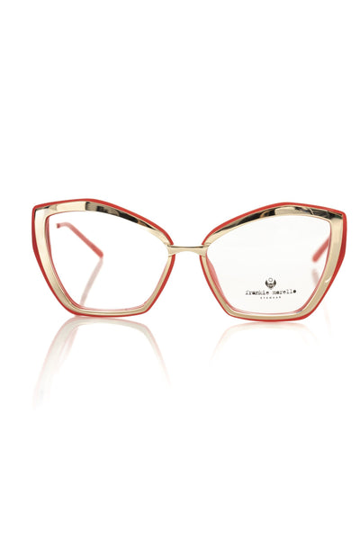 Frankie Morello Red Acetate Women Frame - Masuh best bargains 