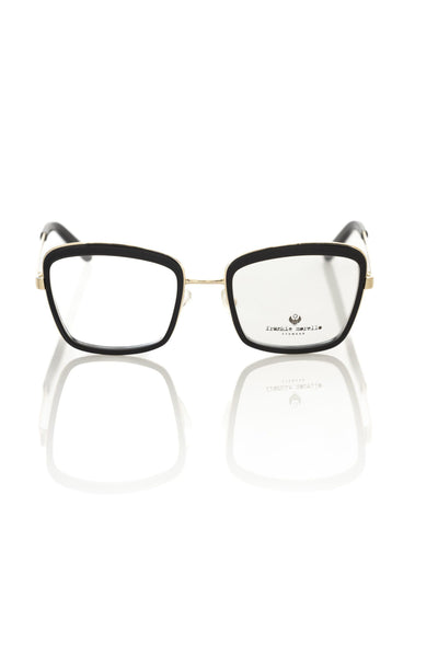 Frankie Morello Black Metallic Women Frame - Masuh best bargains 