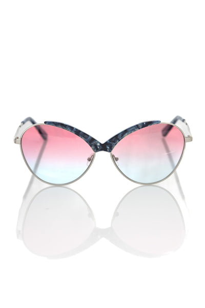Frankie Morello Blue Metallic Women Sunglasses - Masuh best bargains 