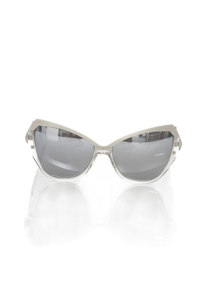 Frankie Morello Gray Acetate Women Sunglass - Masuh best bargains 