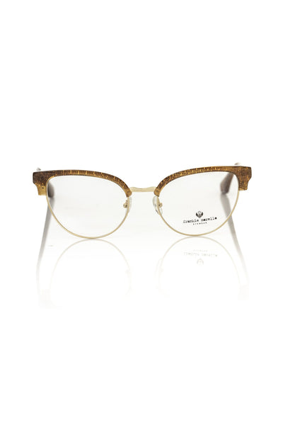 Frankie Morello Brown Metallic Fiber Women Frame - Masuh best bargains 