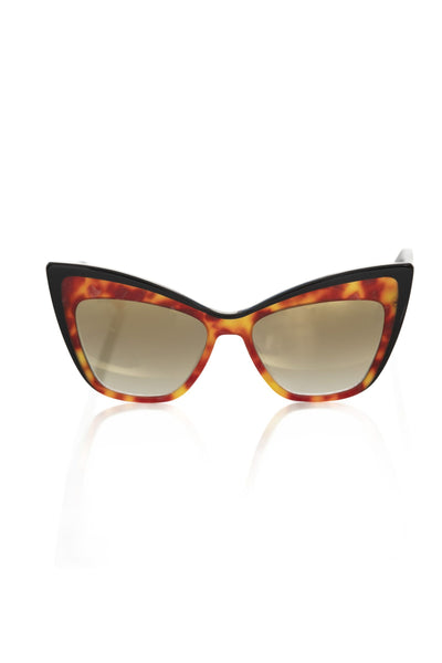 Frankie Morello Brown Acetate Women Sunglass - Masuh best bargains 
